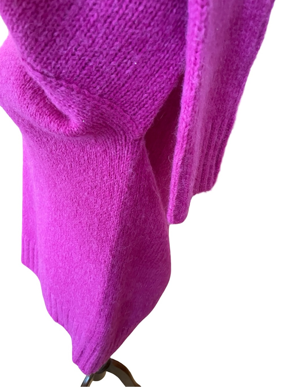 A.L.C. Lynia Fisherman Sweater Electric Pink - Picture 11 of 16